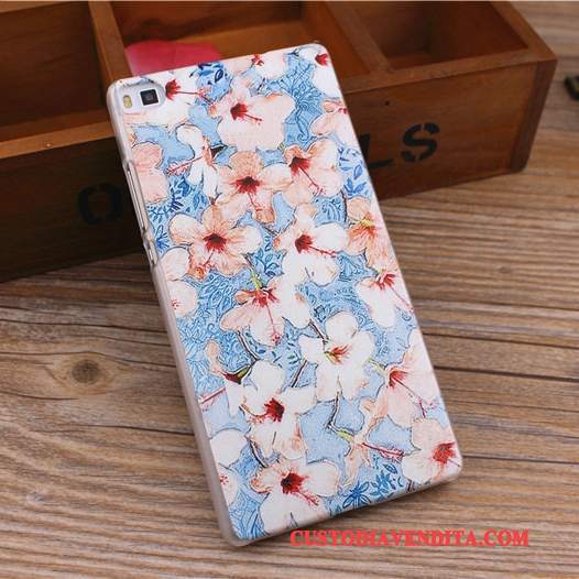 Custodia Huawei P8 Lite Protezione Difficile Ornamenti Appesi, Cover Huawei P8 Lite Colore Telefono Gioventù