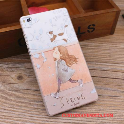 Custodia Huawei P8 Lite Protezione Difficile Ornamenti Appesi, Cover Huawei P8 Lite Colore Telefono Gioventù