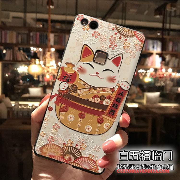 Custodia Huawei P9 Lite Colore Tutto Inclusotelefono, Cover Huawei P9 Lite Silicone Nuovo Ricchezza