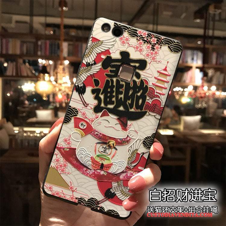 Custodia Huawei P9 Lite Colore Tutto Inclusotelefono, Cover Huawei P9 Lite Silicone Nuovo Ricchezza