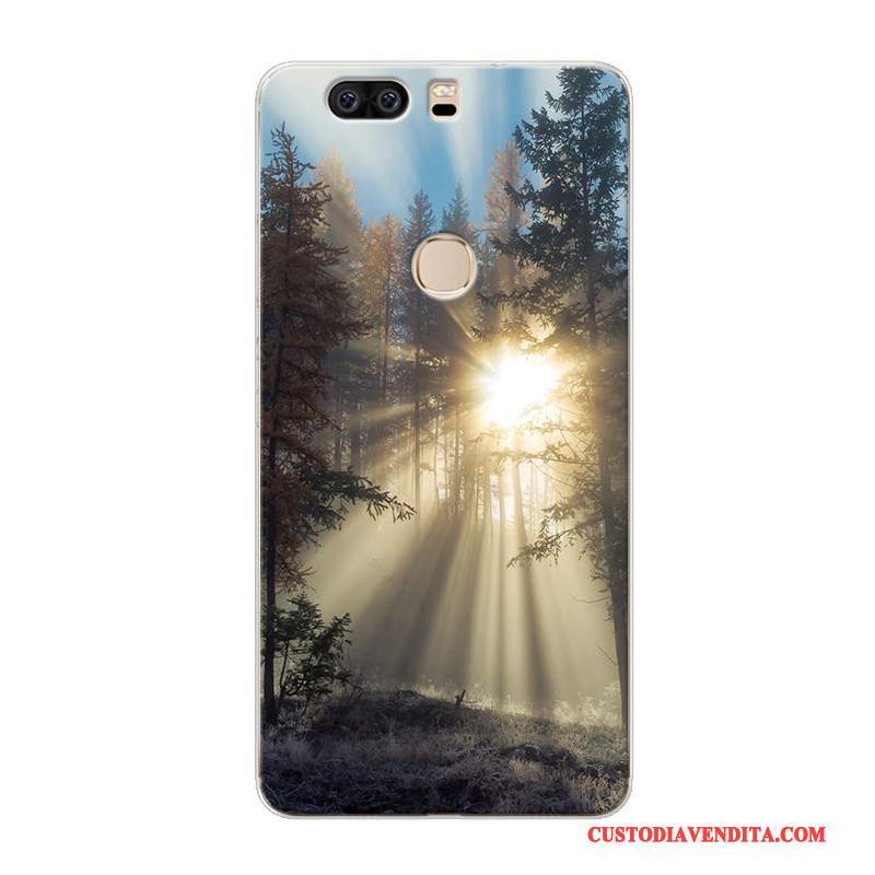 Custodia Huawei P9 Plus Creativo Europa Giallo, Cover Huawei P9 Plus Silicone Tutto Incluso Personalizza