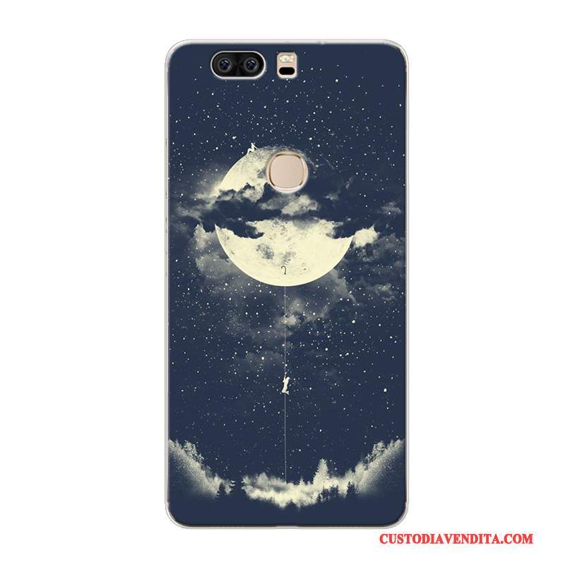 Custodia Huawei P9 Plus Creativo Europa Giallo, Cover Huawei P9 Plus Silicone Tutto Incluso Personalizza