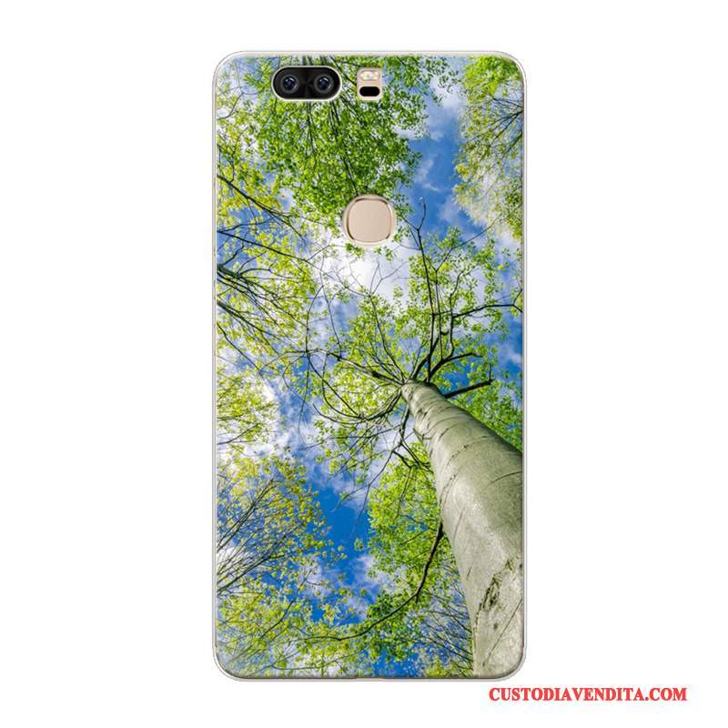 Custodia Huawei P9 Plus Creativo Europa Giallo, Cover Huawei P9 Plus Silicone Tutto Incluso Personalizza
