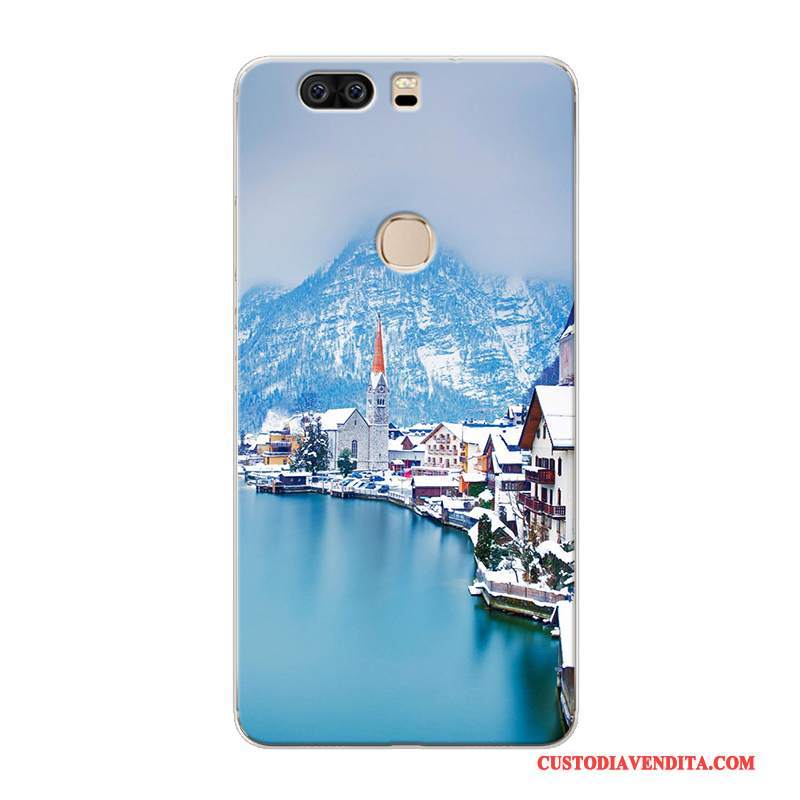 Custodia Huawei P9 Plus Creativo Europa Giallo, Cover Huawei P9 Plus Silicone Tutto Incluso Personalizza