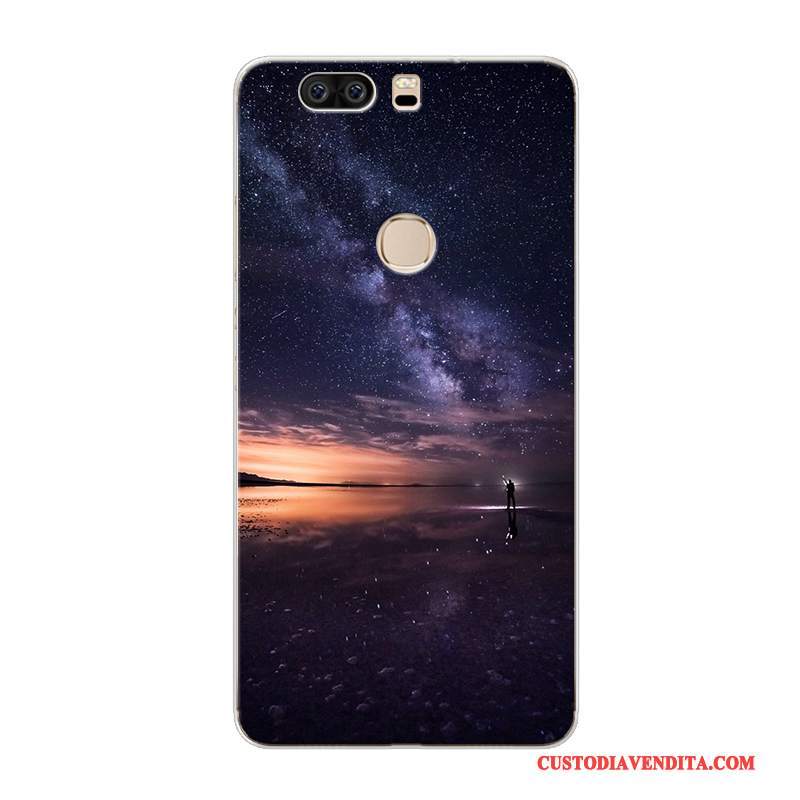 Custodia Huawei P9 Plus Creativo Europa Giallo, Cover Huawei P9 Plus Silicone Tutto Incluso Personalizza