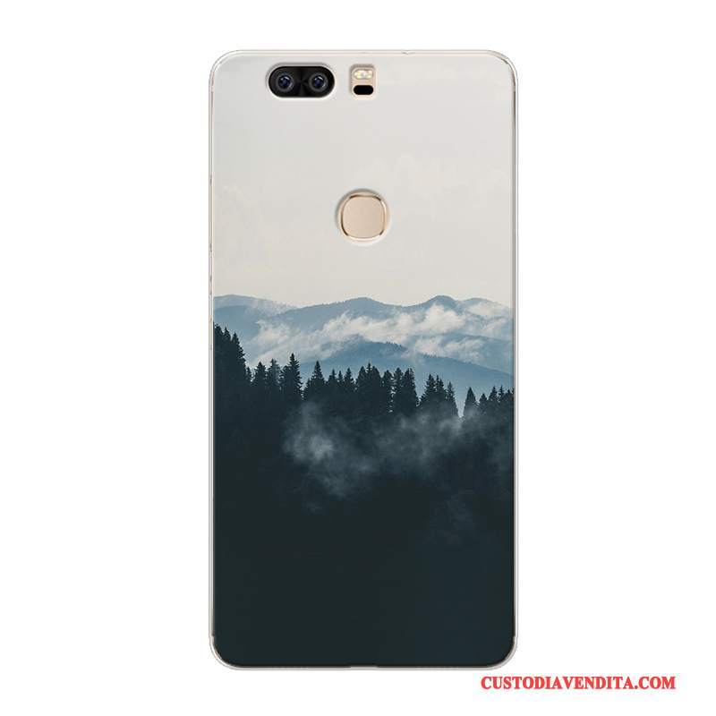 Custodia Huawei P9 Plus Creativo Europa Giallo, Cover Huawei P9 Plus Silicone Tutto Incluso Personalizza