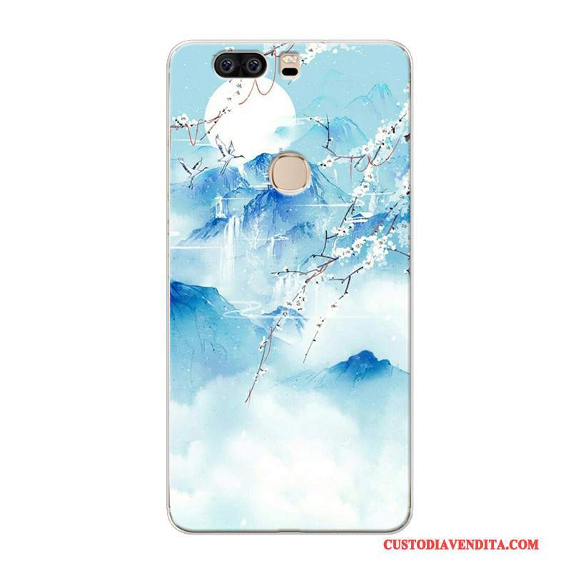 Custodia Huawei P9 Plus Creativo Europa Giallo, Cover Huawei P9 Plus Silicone Tutto Incluso Personalizza
