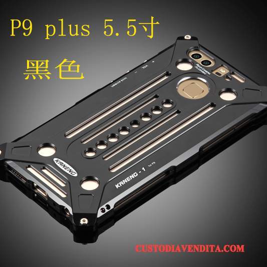 Custodia Huawei P9 Plus Protezione Argento Telaio, Cover Huawei P9 Plus Metallotelefono