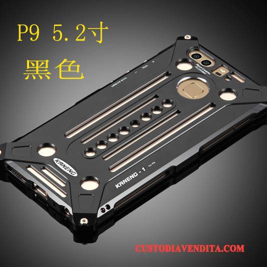 Custodia Huawei P9 Plus Protezione Argento Telaio, Cover Huawei P9 Plus Metallotelefono