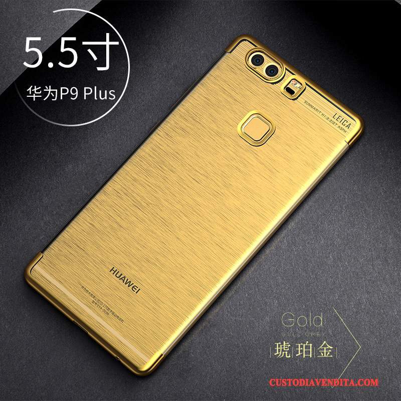 Custodia Huawei P9 Plus Protezione Trasparente Tutto Incluso, Cover Huawei P9 Plus Silicone Di Personalità Anti-caduta