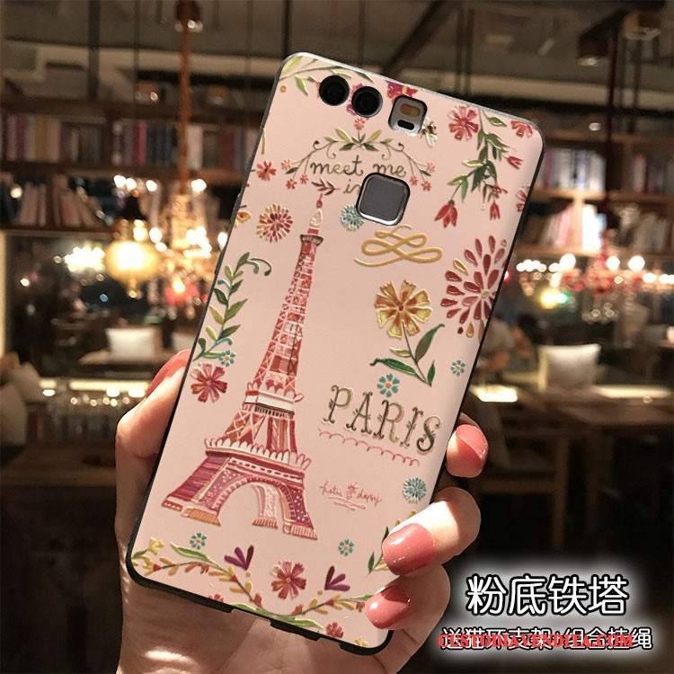 Custodia Huawei P9 Plus Silicone Di Personalità Ornamenti Appesi, Cover Huawei P9 Plus Bellotelefono