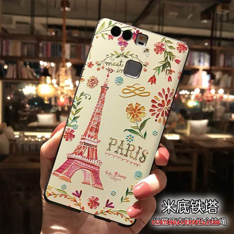 Custodia Huawei P9 Plus Silicone Di Personalità Ornamenti Appesi, Cover Huawei P9 Plus Bellotelefono