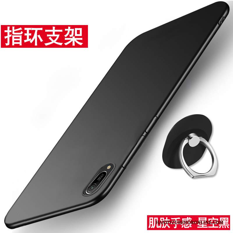 Custodia Huawei Y6 2019 Silicone Tutto Incluso Anti-caduta, Cover Huawei Y6 2019 Protezione Macchiati Nero