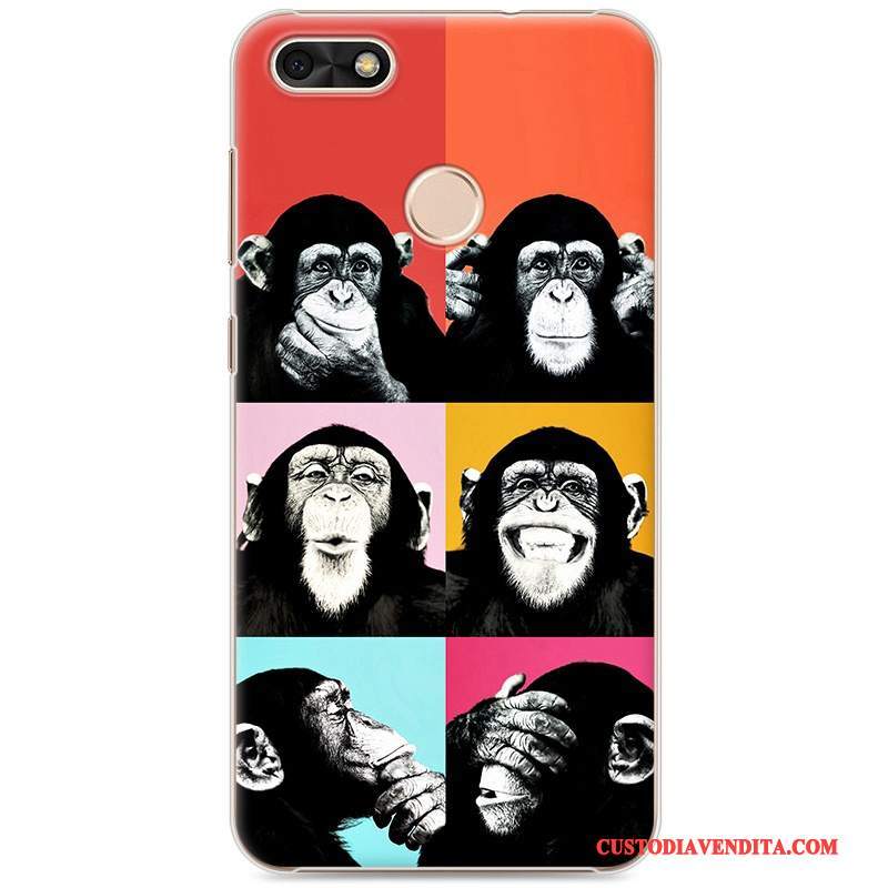 Custodia Huawei Y6 Pro 2017 Colore Verde Difficile, Cover Huawei Y6 Pro 2017 Protezione Fresco Piccola