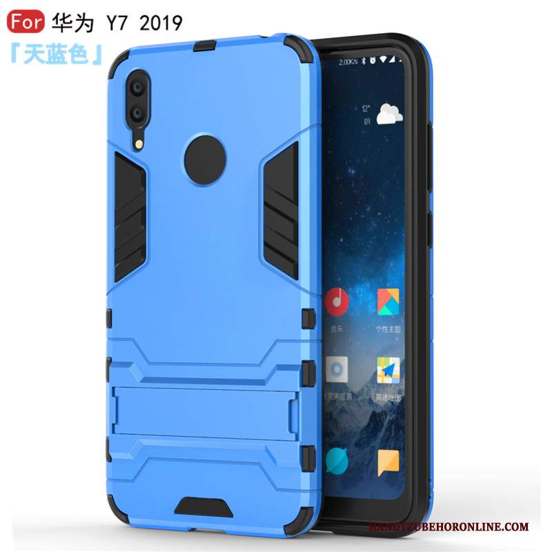 Custodia Huawei Y7 2019 Moda Telefono Morbido, Cover Huawei Y7 2019 Silicone Tendenza Nuovo