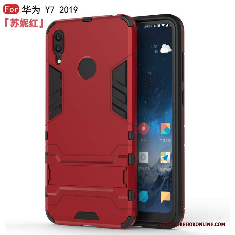 Custodia Huawei Y7 2019 Moda Telefono Morbido, Cover Huawei Y7 2019 Silicone Tendenza Nuovo