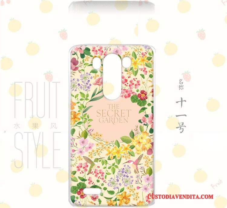 Custodia Lg G3 Colore Di Personalità Frutta, Cover Lg G3 Protezione Hemming Vento