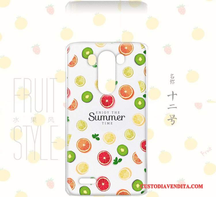Custodia Lg G3 Colore Di Personalità Frutta, Cover Lg G3 Protezione Hemming Vento