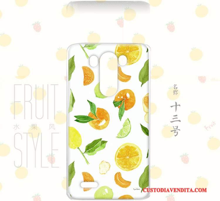 Custodia Lg G3 Colore Di Personalità Frutta, Cover Lg G3 Protezione Hemming Vento