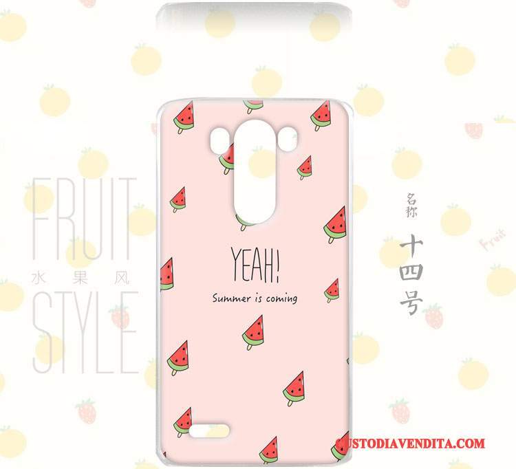 Custodia Lg G3 Colore Di Personalità Frutta, Cover Lg G3 Protezione Hemming Vento