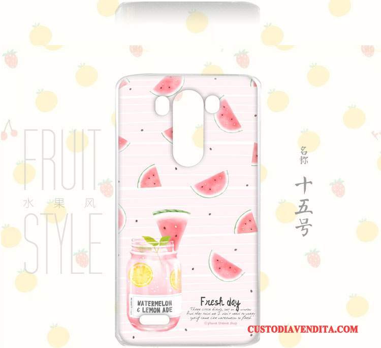 Custodia Lg G3 Colore Di Personalità Frutta, Cover Lg G3 Protezione Hemming Vento