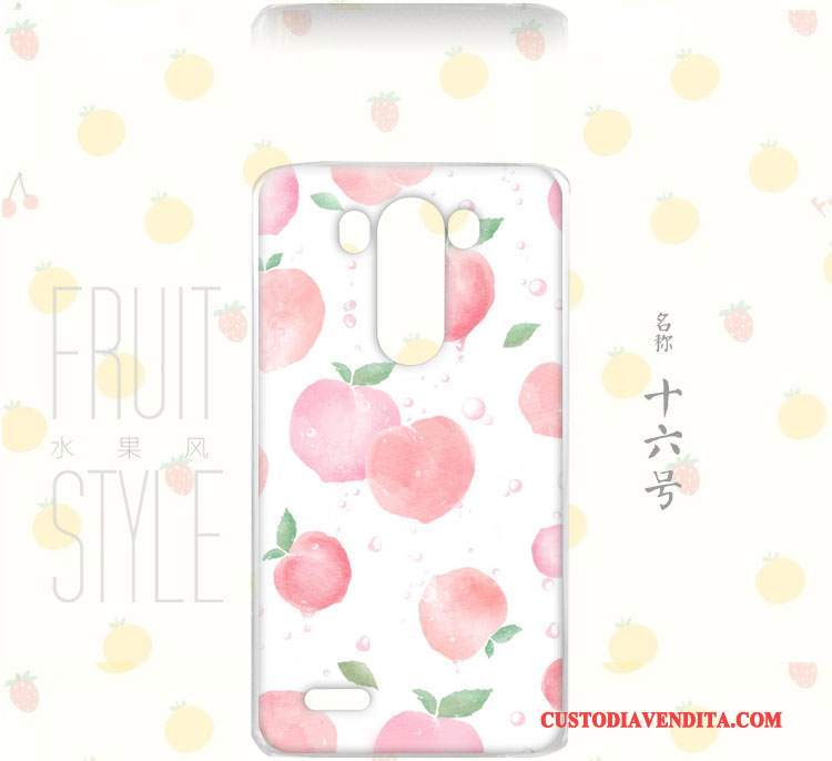 Custodia Lg G3 Colore Di Personalità Frutta, Cover Lg G3 Protezione Hemming Vento