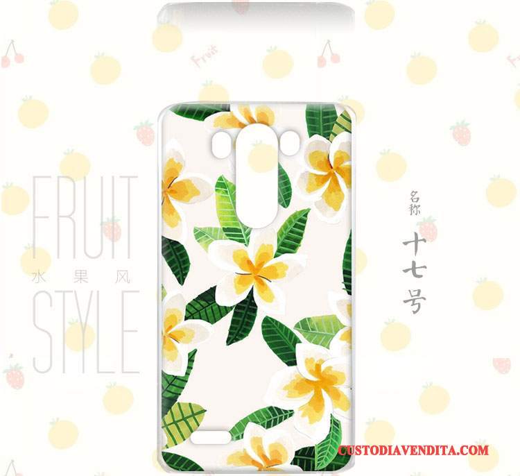 Custodia Lg G3 Colore Di Personalità Frutta, Cover Lg G3 Protezione Hemming Vento