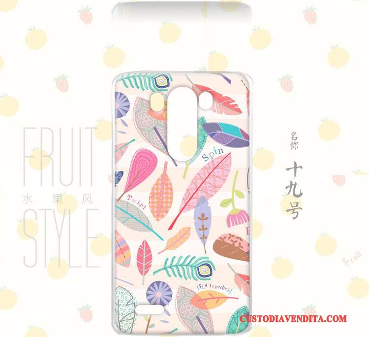 Custodia Lg G3 Colore Di Personalità Frutta, Cover Lg G3 Protezione Hemming Vento