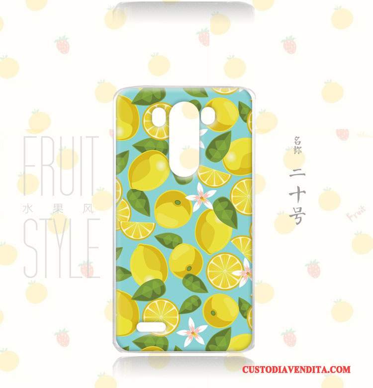 Custodia Lg G3 Colore Di Personalità Frutta, Cover Lg G3 Protezione Hemming Vento