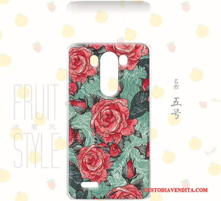 Custodia Lg G3 Colore Di Personalità Frutta, Cover Lg G3 Protezione Hemming Vento