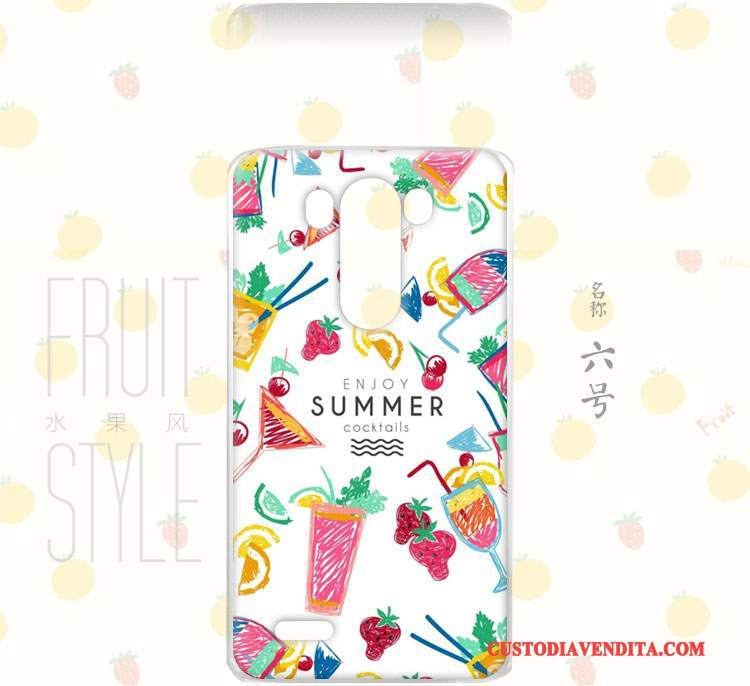 Custodia Lg G3 Colore Di Personalità Frutta, Cover Lg G3 Protezione Hemming Vento