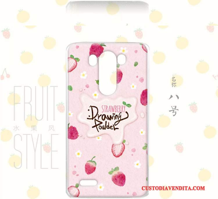 Custodia Lg G3 Colore Di Personalità Frutta, Cover Lg G3 Protezione Hemming Vento