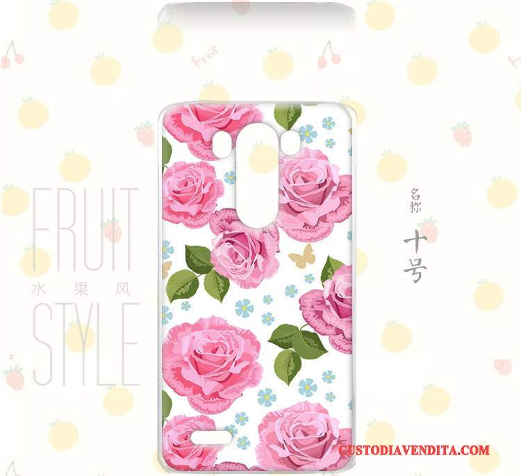 Custodia Lg G3 Colore Di Personalità Frutta, Cover Lg G3 Protezione Hemming Vento