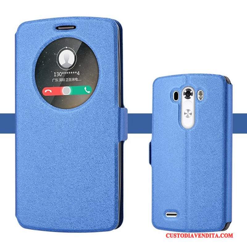 Custodia Lg G3 Pelle Oro Tendenza, Cover Lg G3 Protezione Telefono