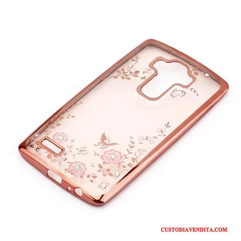 Custodia Lg G3 Silicone Tendenzatelefono, Cover Lg G3 Protezione Morbido Oro