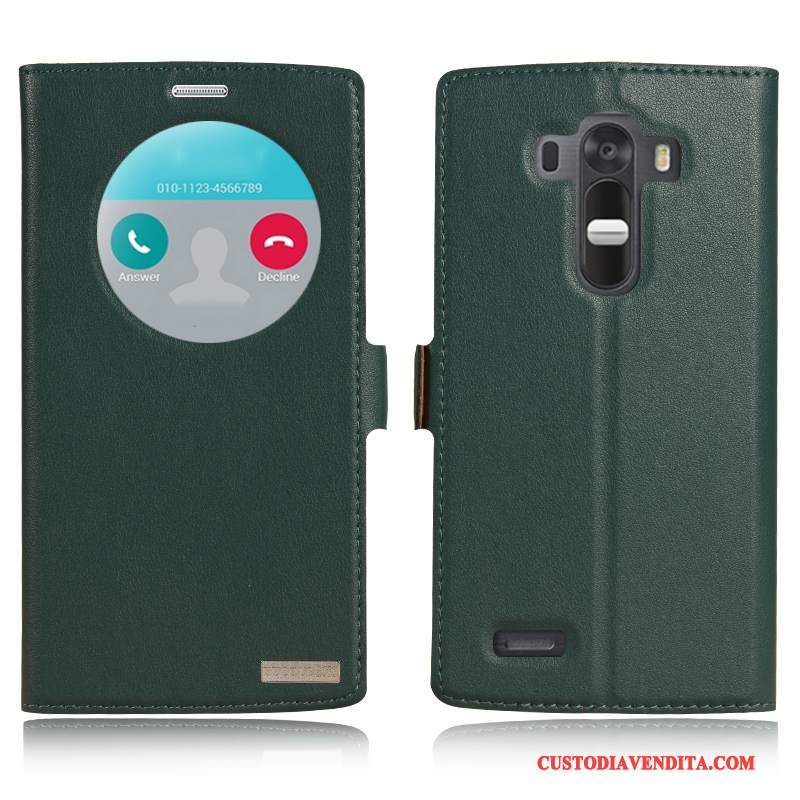 Custodia Lg G4 Pelle Biancotelefono, Cover Lg G4 Protezione