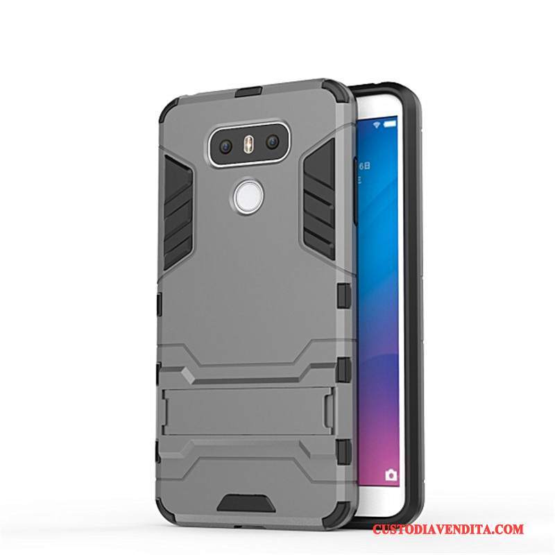 Custodia Lg G6 Protezione Blu Difficile, Cover Lg G6 Telefono Supporto