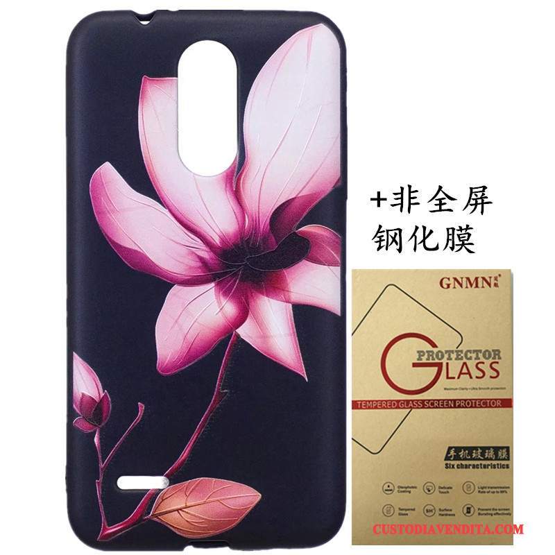 Custodia Lg K8 2017 Protezione Morbido Macchiati, Cover Lg K8 2017 Colore Rosatelefono