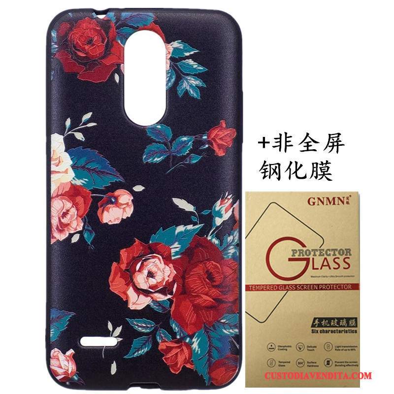 Custodia Lg K8 2017 Protezione Morbido Macchiati, Cover Lg K8 2017 Colore Rosatelefono