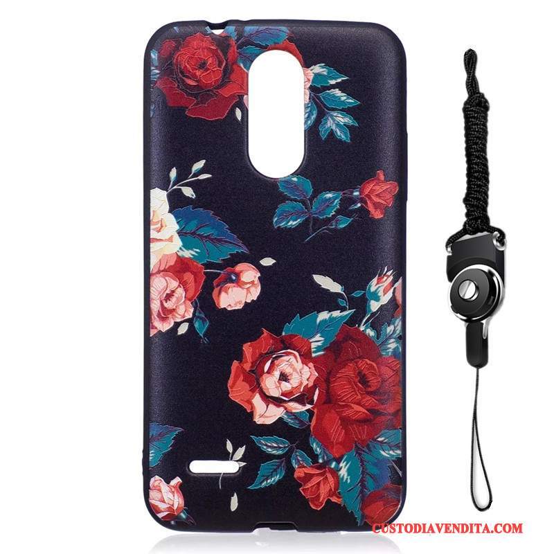 Custodia Lg K8 2017 Protezione Morbido Macchiati, Cover Lg K8 2017 Colore Rosatelefono