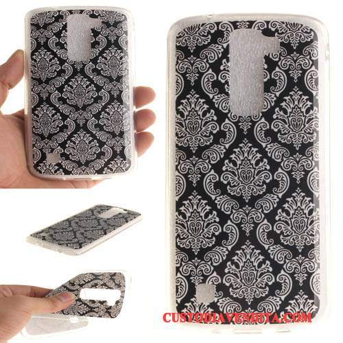 Custodia Lg K8 Protezione Porpora Ornamenti Appesi, Cover Lg K8 Cartone Animato Morbido Anti-caduta