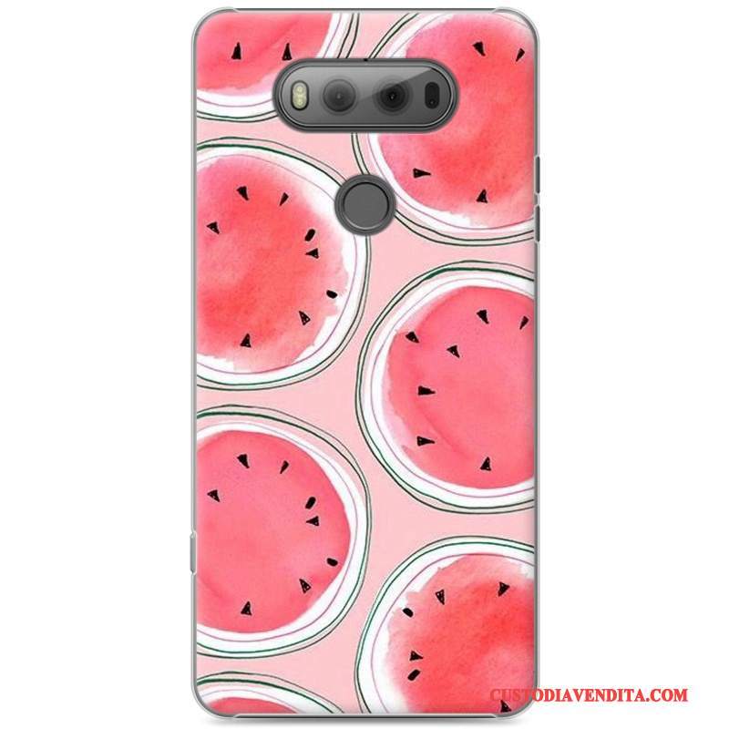 Custodia Lg V20 Cartone Animato Difficile Trasparente, Cover Lg V20 Colore Blu Anti-caduta