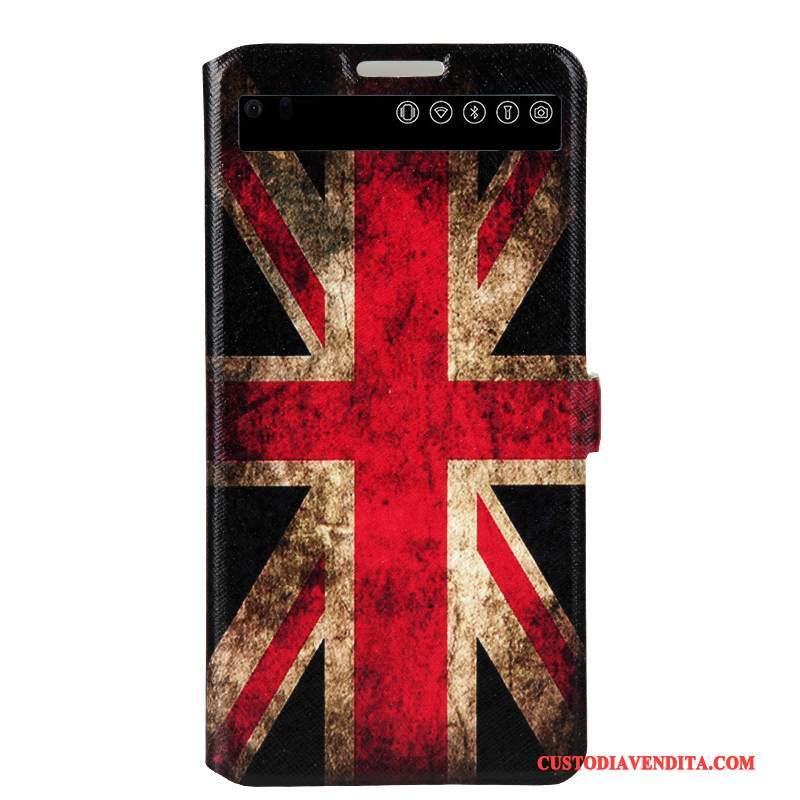 Custodia Lg V20 Folio Rosa Supporto, Cover Lg V20 Colore Telefono Morbido