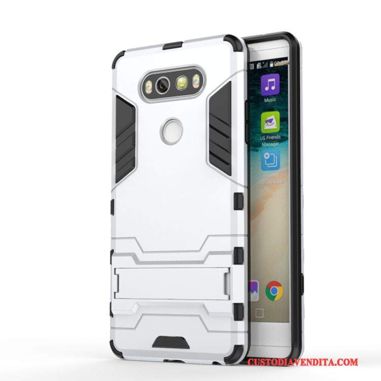 Custodia Lg V20 Protezione Telefono Rosso, Cover Lg V20 Di Personalità Anti-caduta