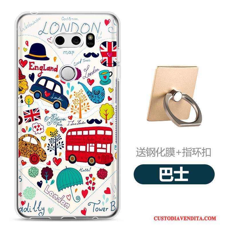 Custodia Lg V30 Colore Morbido Tutto Incluso, Cover Lg V30 Protezione Telefono Anti-caduta