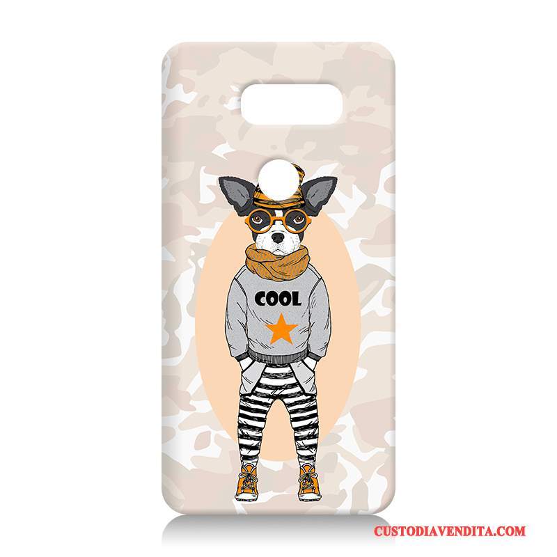 Custodia Lg V30 Protezione Telefono Anti-caduta, Cover Lg V30 Creativo Morbido Bianco