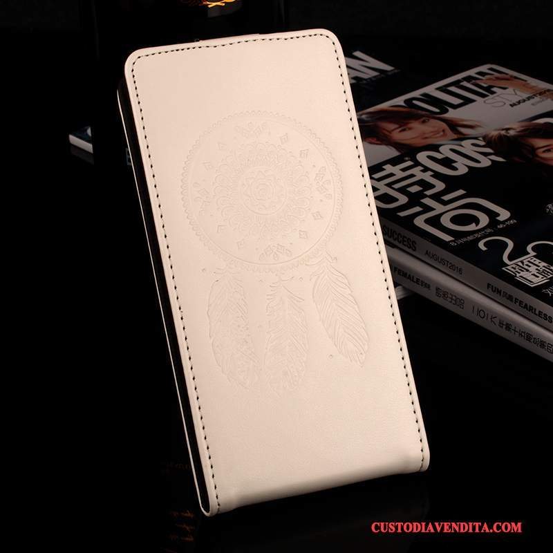 Custodia Lg X Power Protezione Modello Vento, Cover Lg X Power Pelle Blu Anti-caduta