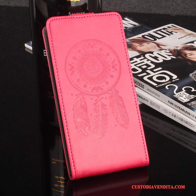 Custodia Lg X Power Protezione Modello Vento, Cover Lg X Power Pelle Blu Anti-caduta