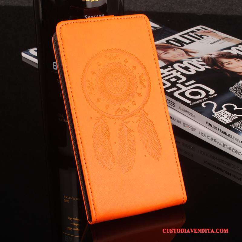 Custodia Lg X Power Protezione Modello Vento, Cover Lg X Power Pelle Blu Anti-caduta
