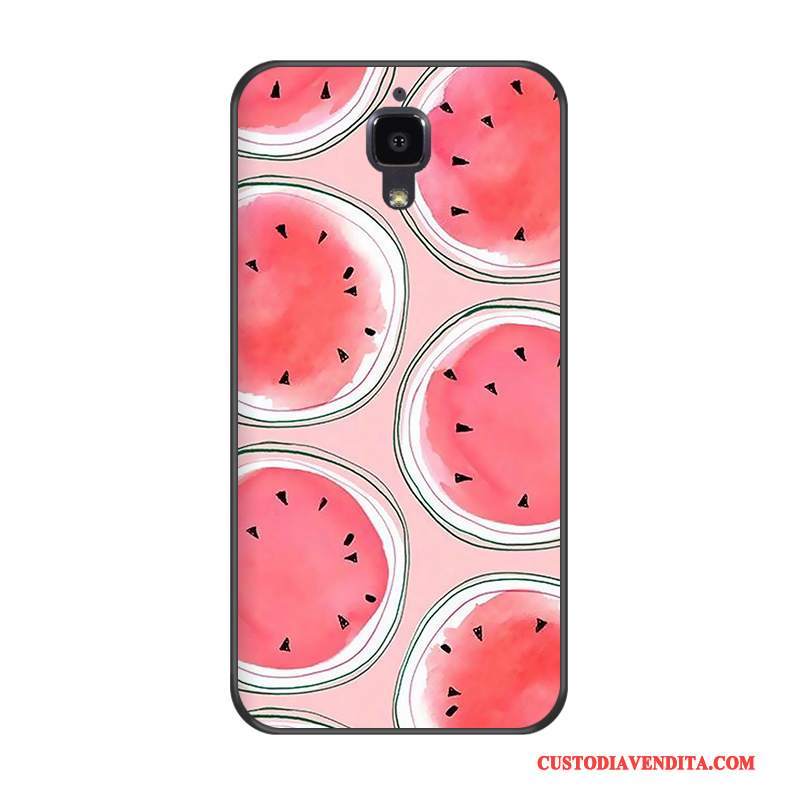 Custodia Mi 4 Cartone Animato Nerotelefono, Cover Mi 4 Protezione Anti-caduta Sottili